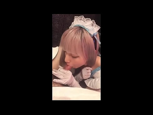 ❤️ Japanese Idol [mayuka], fransk hushjelp kostyme, del 1, blowjob og rykk av med lotion ❤ Kvalitetssex hos oss